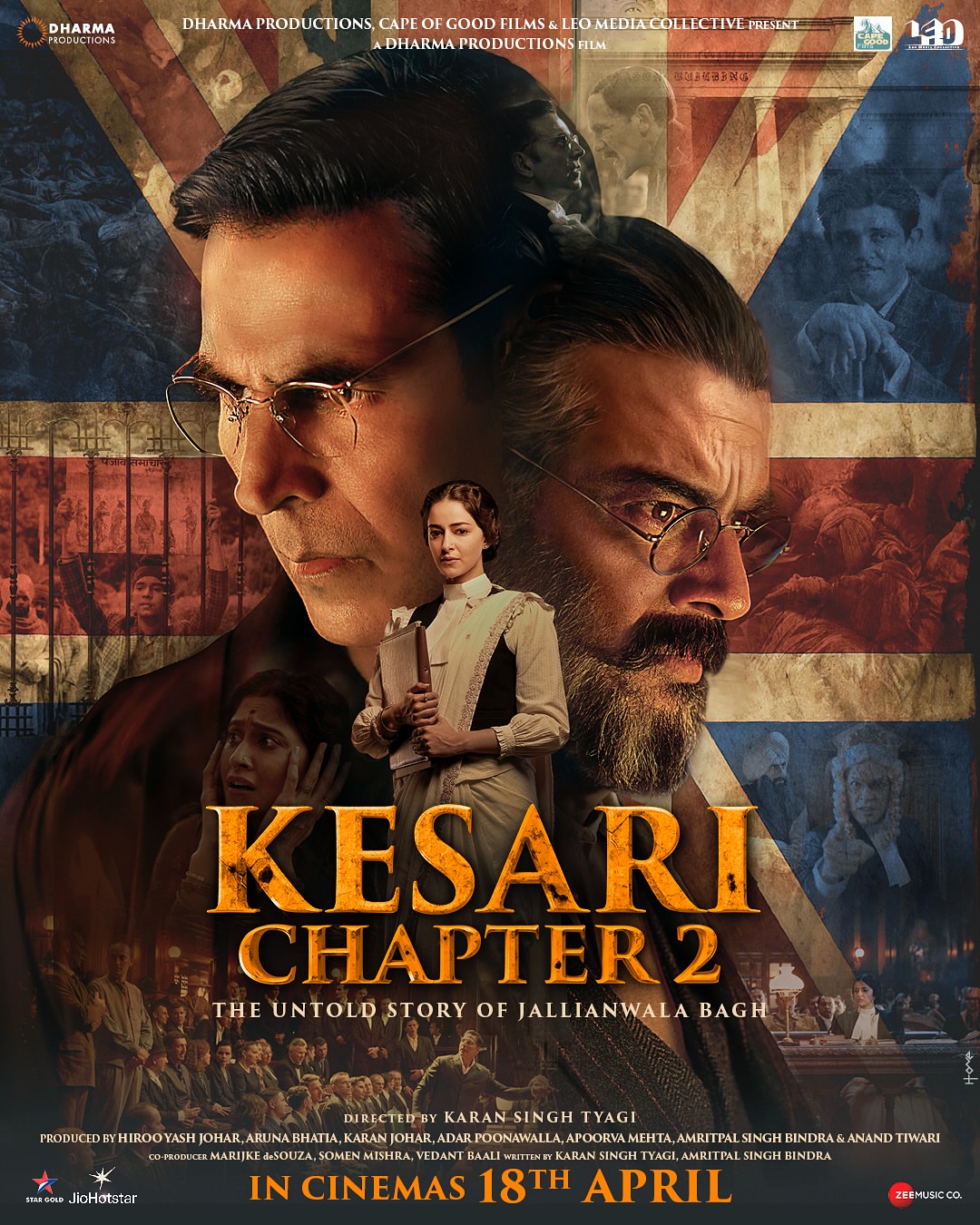 Kesari Chapter 2 The Untold Story of Jallianwala Bagh 2025 ORG DVD Rip Full Movie